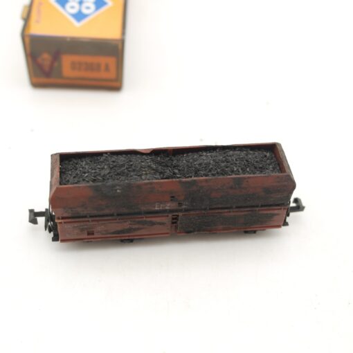 Minitrix N Selbstentladewagen Erz mit Ladung, siehe Foto in EVP RR2129 – Bild 4