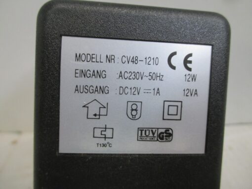 Modell NR: CV-1210 Stecknetzgerät 230V siebe Foto o.OVP WZ3806A – Bild 3