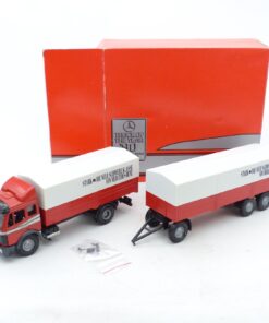NZG Modelle 1:43 No 314 Mercedes SK Hängerzug Truck of the Year in OVP EX6778