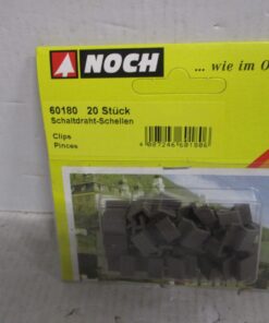 Noch 60180 Schaltdraht-Schellen 20 Stück m.OVP  WW876