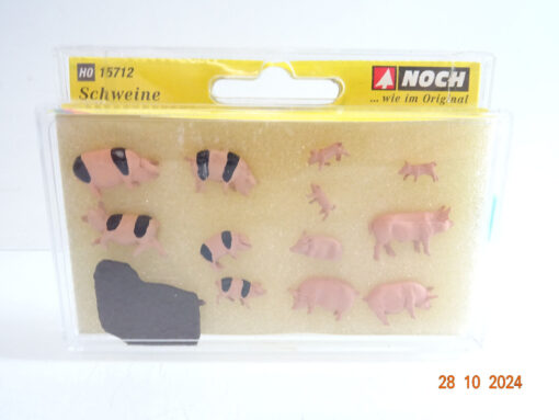 Noch H0 15712 Schweine siehe Foto neuwertig in OVP CK3603