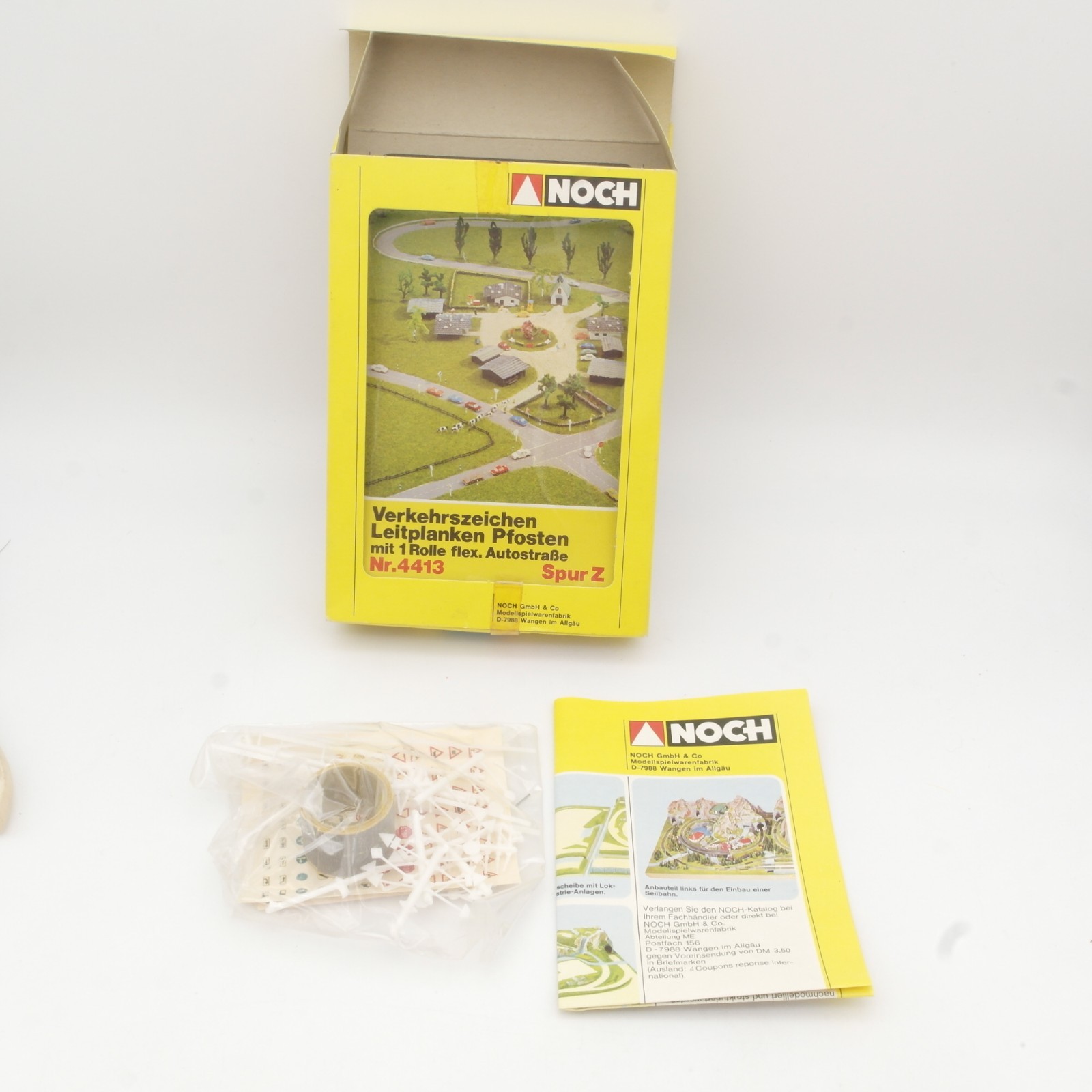 Noch Spur Z 4413 Verkehrszeichen Leitplanken Pfosten in OVP RR5440