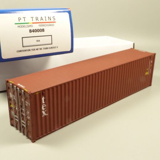 PT Trains Spur H0 1:87 840008 Container 40´ TEX TGBU 630215 3 in OVP EX7076 – Bild 3