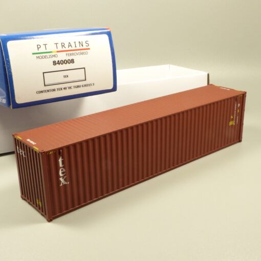 PT Trains Spur H0 1:87 840008 Container 40´ TEX TGBU 630215 3 in OVP EX7076