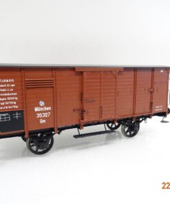 Petau Spur 0 Ged. Güterwagen G10 der K.Bay.Sts.B. Metallmodell in EVP JL3781