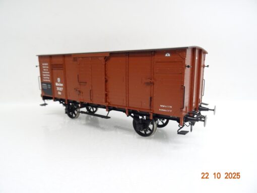 Petau Spur 0 Ged. Güterwagen G10 der K.Bay.Sts.B. Metallmodell in EVP JL3781 – Bild 4
