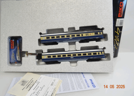 Piko H0 52261 AC Dieseltriebwagen 2tlg. Blauer Blitz ÖBB ESU Digital OVP JL673