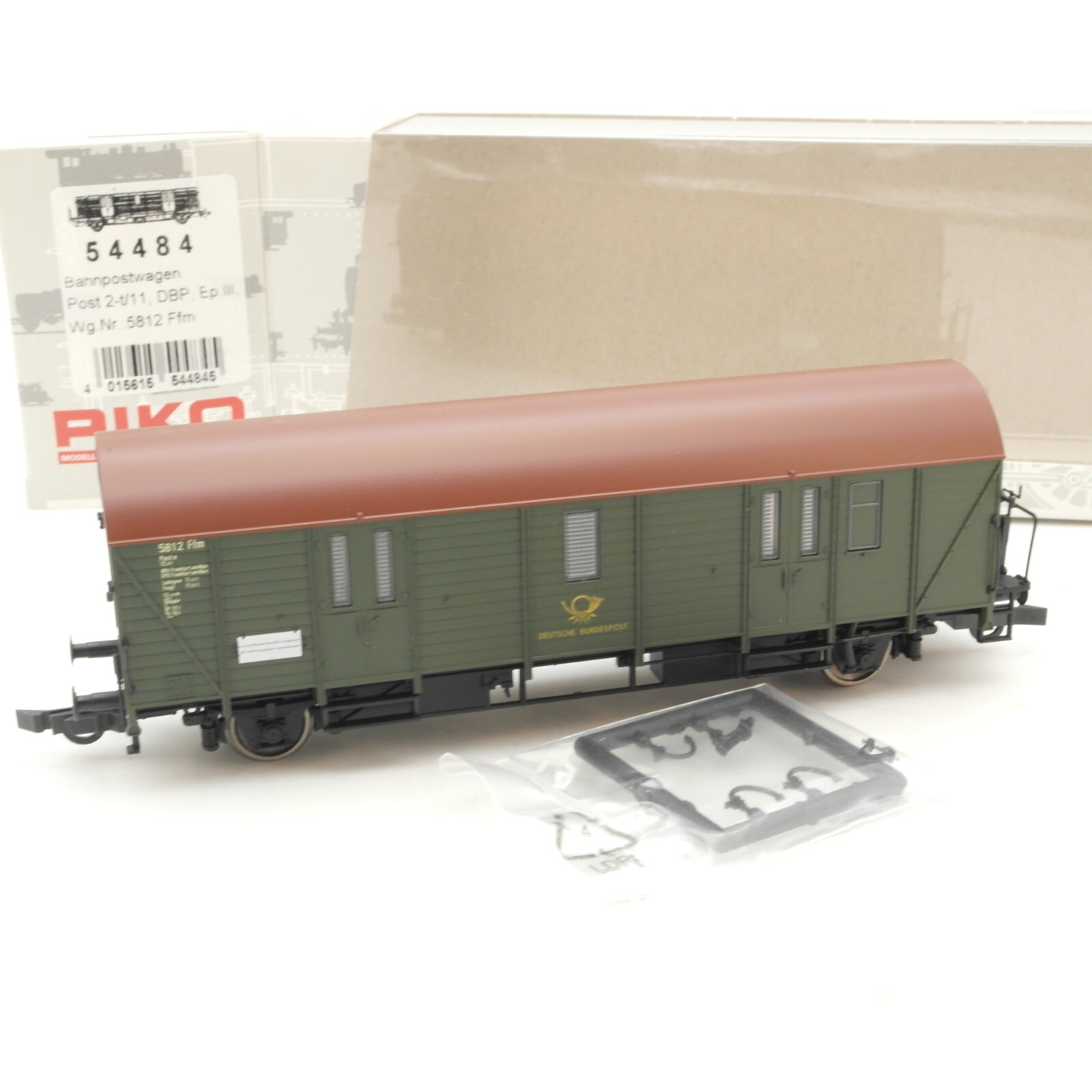 Piko H0 54484 Bahnpostwagen Post 2-t/11 der DBP in OVP QR1439 – Bild 3