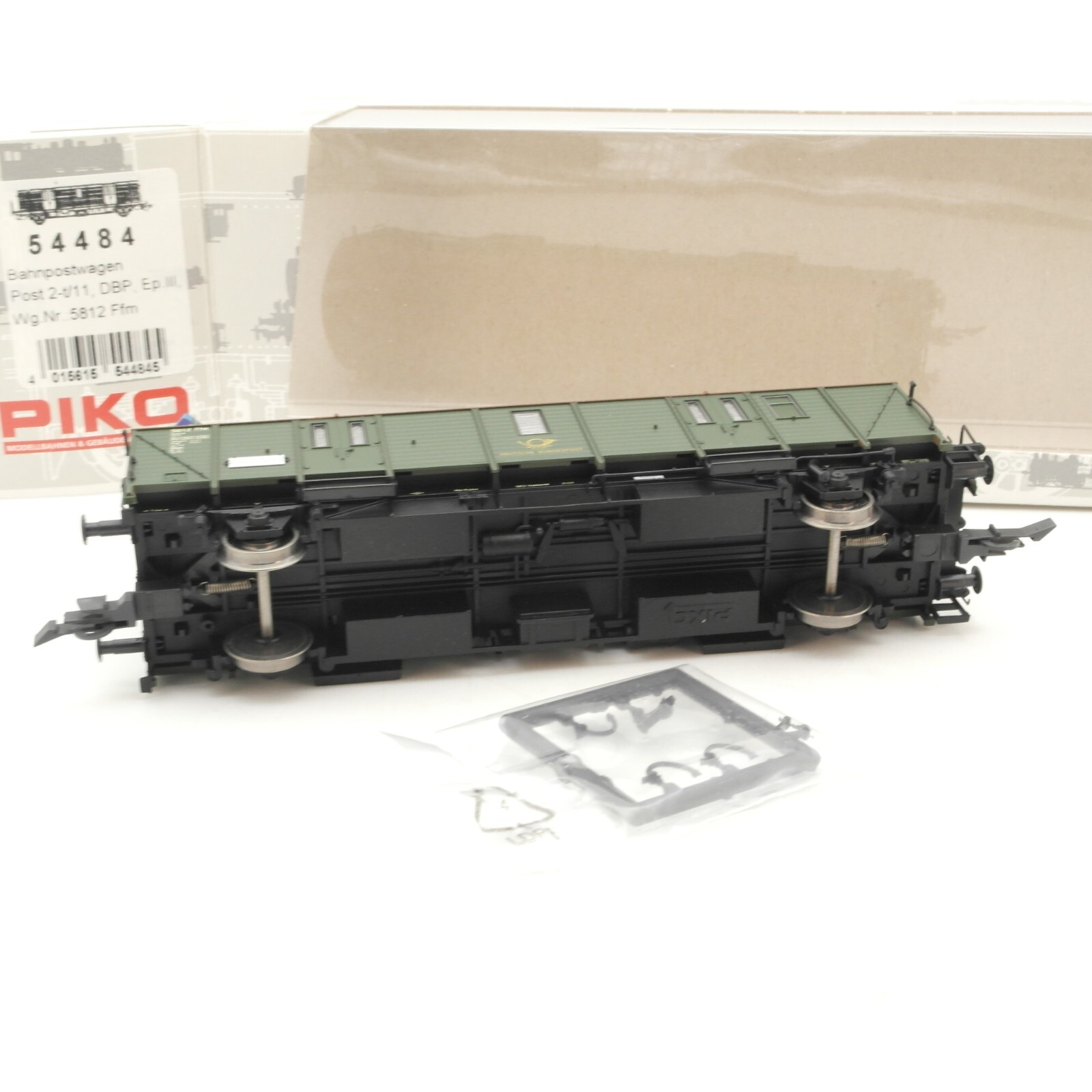 Piko H0 54484 Bahnpostwagen Post 2-t/11 der DBP in OVP QR1439 – Bild 4