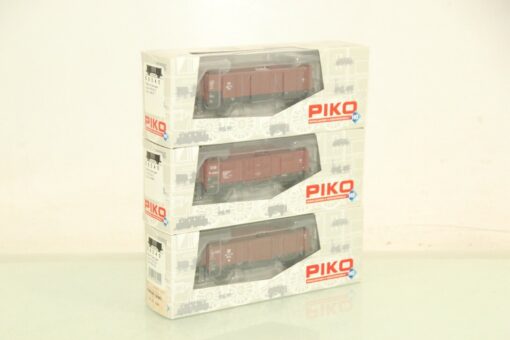 Piko H0 58040 Wagen-Set Offener Güterwagen 3 tlg. in OVP LW3014 – Bild 3