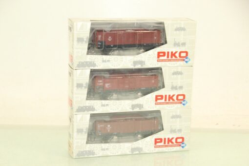 Piko H0 58040 Wagen-Set Offener Güterwagen 3 tlg. in OVP LW3014