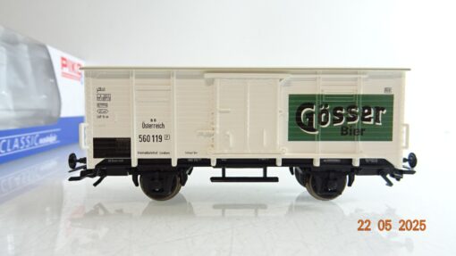 Piko H0 58948 gedeckter Güterwagen Gösser Bier der BBÖ in OVP PR7949 – Bild 3