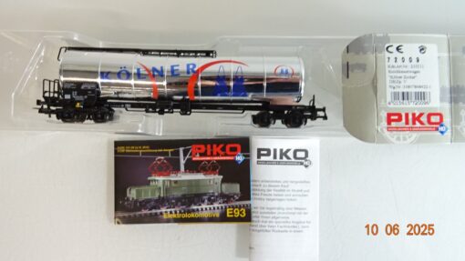 Piko H0 72009 Knickkesselwagen Kölner Zucker der DB in OVP PR8321