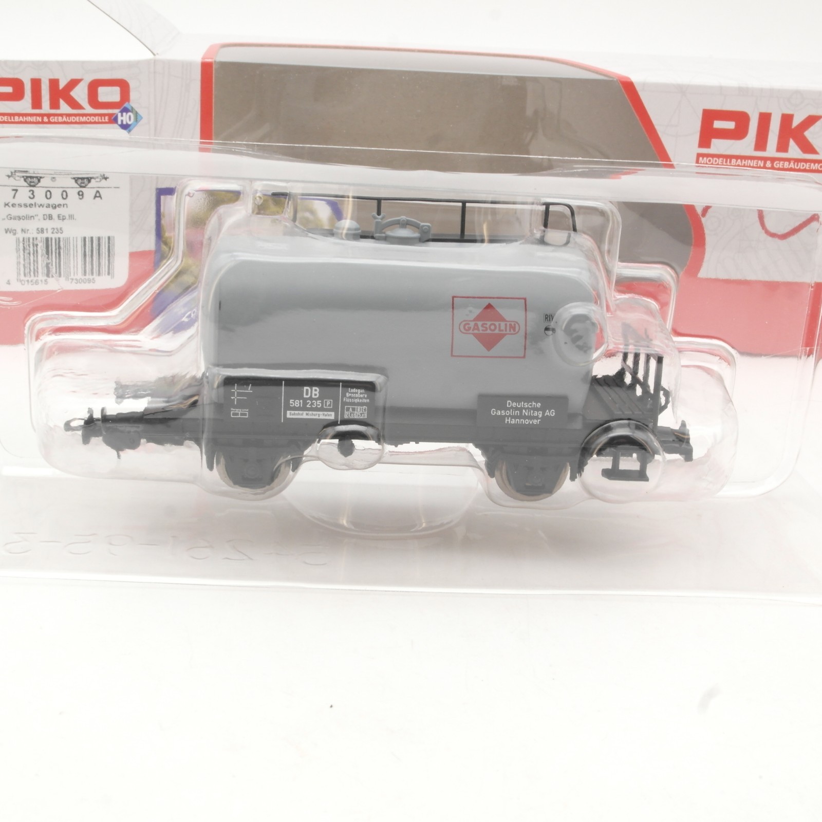 Piko H0 73009 A Kesselwagen Gasolin der DB neuwertig in OVP RR5535 – Bild 4