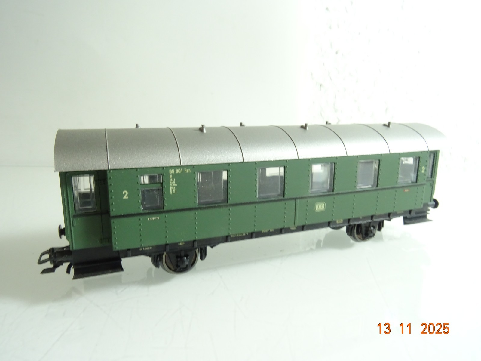 Piko H0 Personenwagen 2. Kl. 85 801 Han der DB RR4587 o.