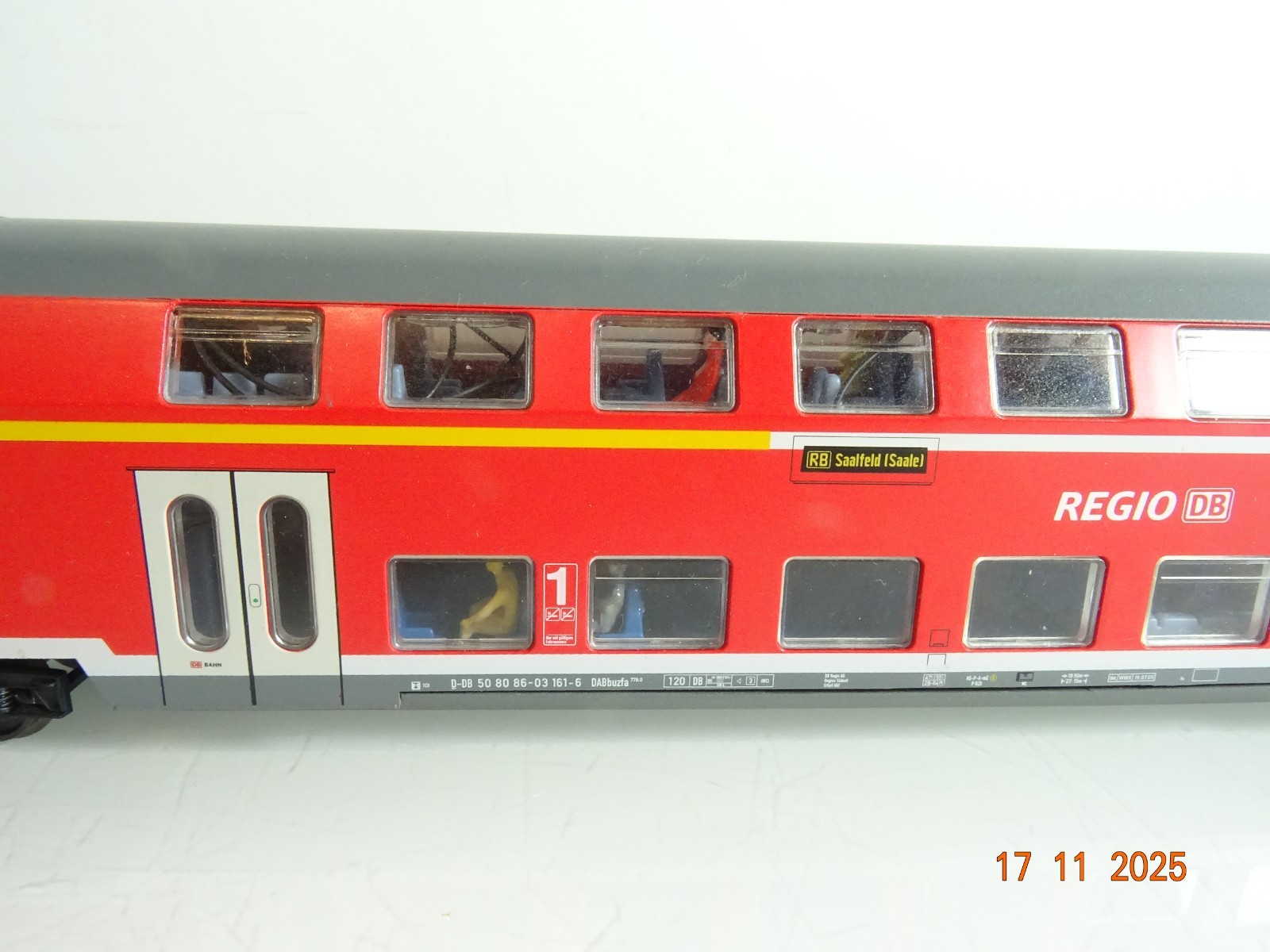 Piko H0 Steuerwagen 1./2. Klasse 50 80 86-03 161-6 Regio der DB RR4646 o. – Bild 4