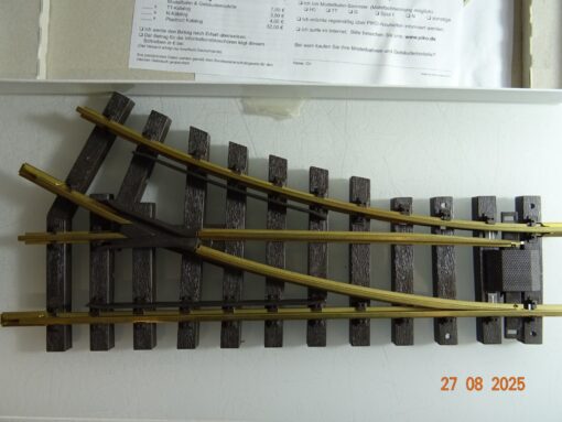 Piko Spur G 35221 Weiche rechts R1 30° siehe Foto in OVP PK894 – Bild 3