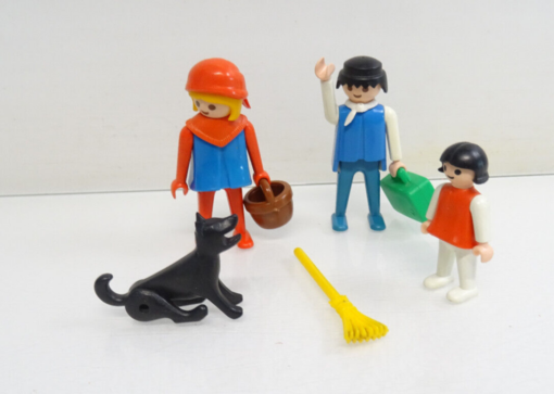 Playmobil Figuren Set Familie mit Hund siehe Foto LC6777 o.