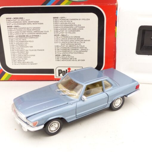 Polistil 1:25 S706 Mercedes Pagoda metalic in OVP EX7409