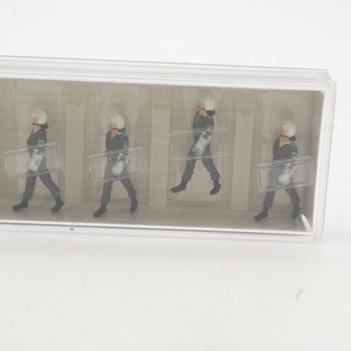 Preiser H0 10392 BGS Einsatzanzug und Schutzhelm in OVP QR9838 – Bild 4