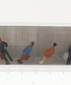 Preiser H0 10413 Gehende Reisende 6 Stück in OVP QR7319