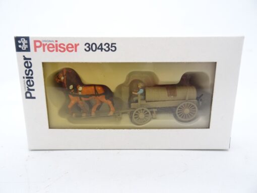 Preiser H0 30435 Jauchewagen mit Fahrer in OVP RR334 – Bild 5