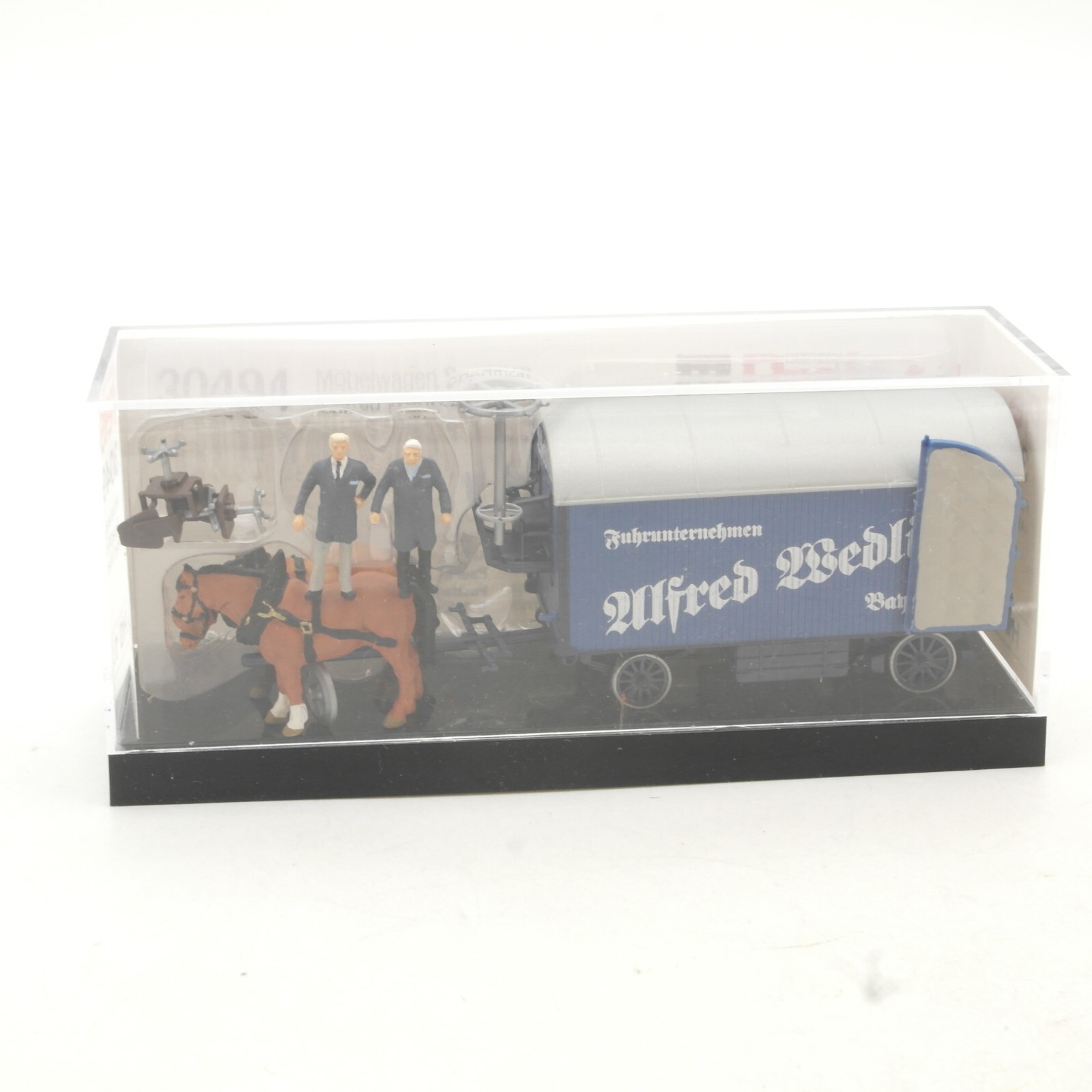 Preiser H0 30494 Möbelwagen Spedition Alfred Wedlich in OVP QR55