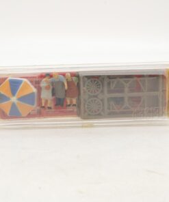 Preiser H0 53 Marktstand mit Figuren in OVP RG6602