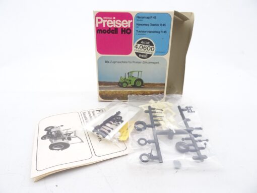 Preiser H0 Bausatz 4.0600 Hanomag R 45 Traktor für Zirkuswagen in OVP RR1428
