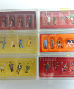 Preiser N Konvolut Figuren-Set 6x6 Stck.in OVP AR7633