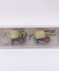 Preiser Spur N 1:160 79506 Zwei Ackerschlepper Deutz D 6206 in OVP EX8252