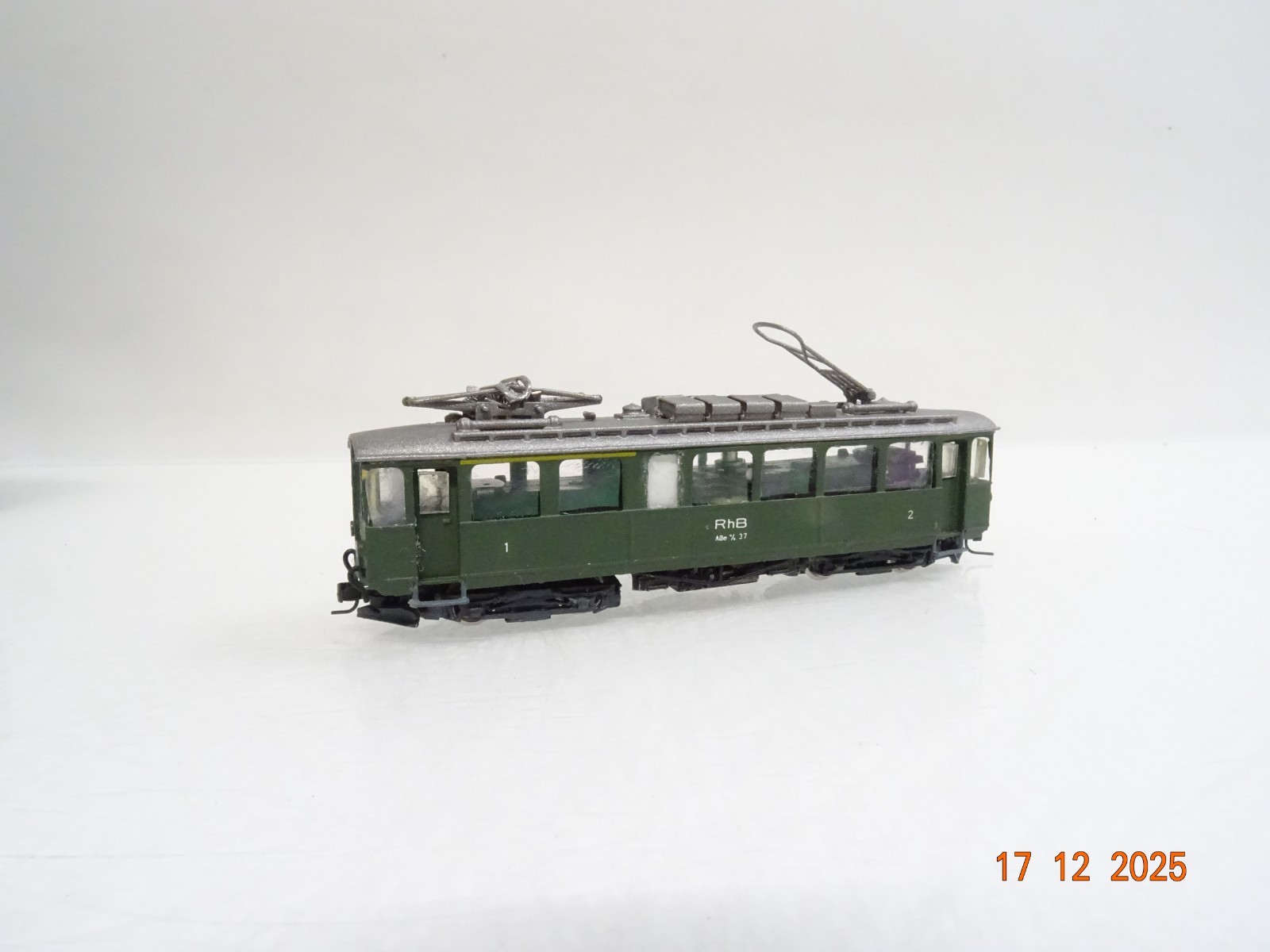 Railino N 5205 Rarität Schweiz Triebwagen ABe 4/4 der RhB in EVP JL5198 – Bild 3