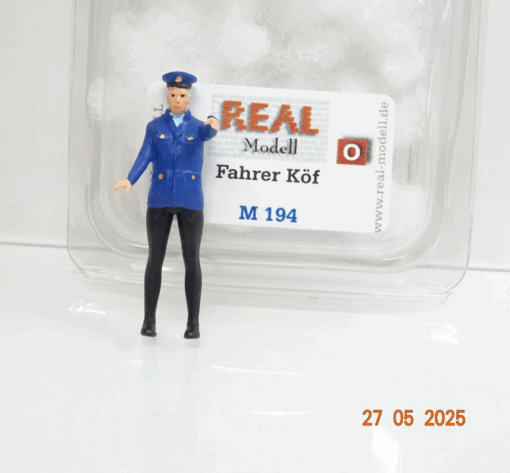 Real-Modell Spur 0 M194 Lokführer für Köf in OVP JL822