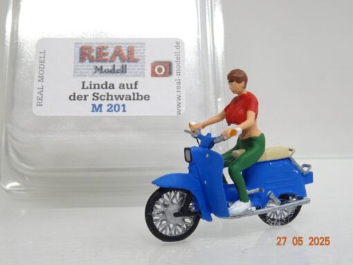 Real-Modell Spur 0 M201 Linda auf der Schwalbe in OVP JL820