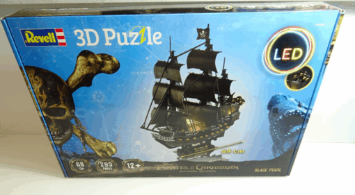 Revell 00155 3D Puzzle Black Pearl LED Edition mit Bel.293 Teile in OVP AR8213