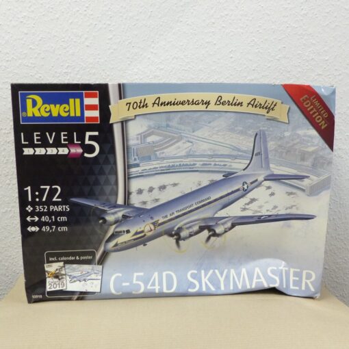 Revell 1:72 Bausatz 03910 G-54D Skymaster in OVP EX2681