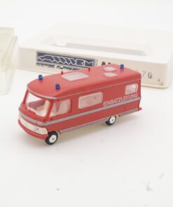 Rietze 1:87 50070 Hymer Wohnmobil Feuerwehr Einsatzleitung in OVP QR4613