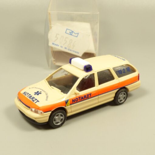 Rietze 1:87 50584 Ford Mondeo Turnier Notarzt in OVP EX7355