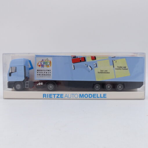 Rietze 1:87 Iveco Stralis Sattelzug Mobilität Vielfalt Tollernaz, in OVP EB1907 – Bild 4