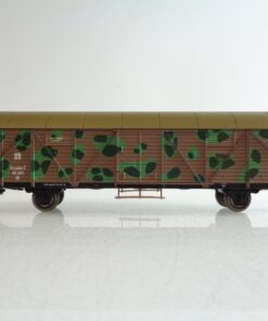 Rivarossi H0 HR6041 gedeckter Güterwagen Militär der DR BH1007 o.