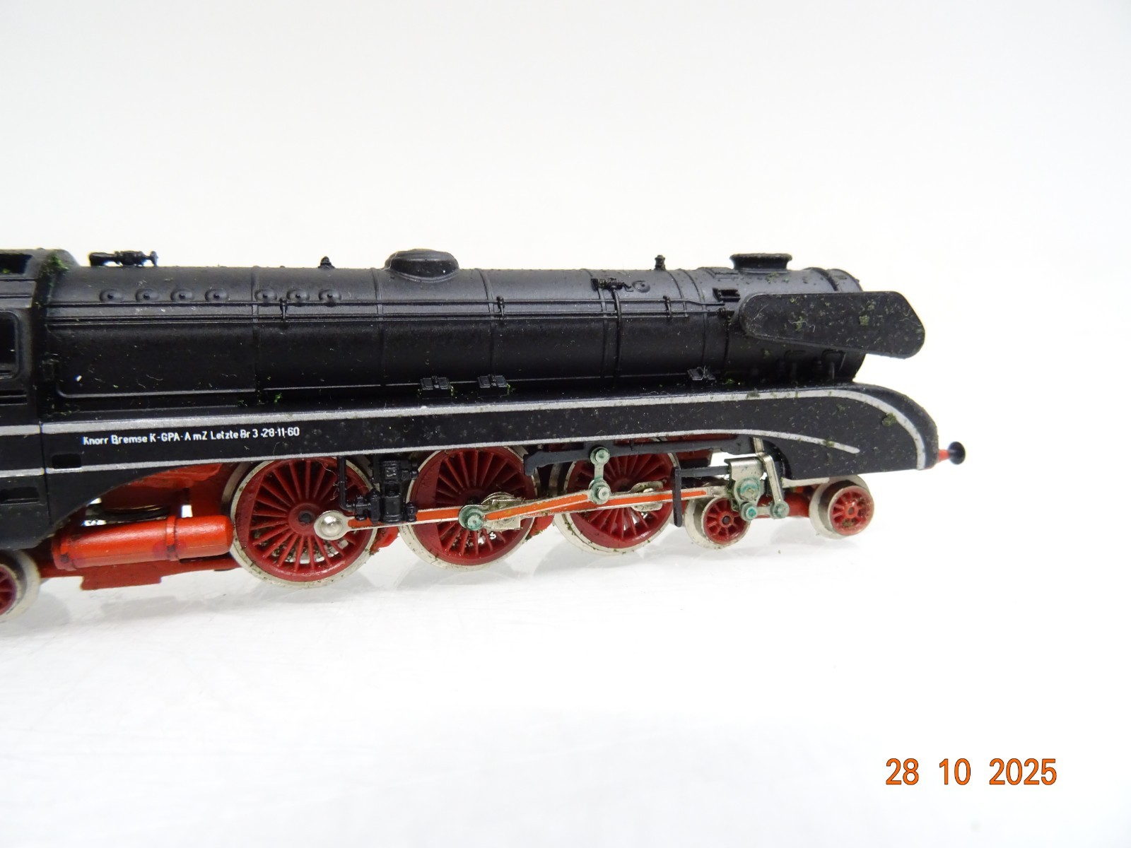 Rivarossi N 2193 Dampflok BR 10 001 Stromlinie der DB JL3844 o. – Bild 5