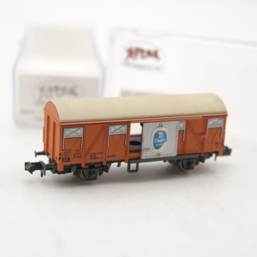 Rivarossi N gedeckter Güterwagen Chiquita in EVP RR2525