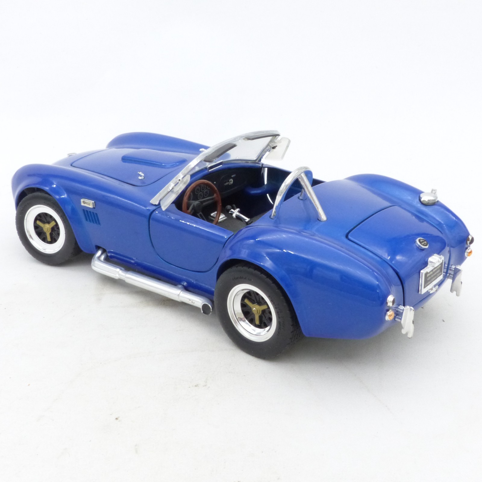 Road Signature 1:18 Shelby Cobra 427 S/C blau siehe Bilder in Tüte o. EX8423 – Bild 4