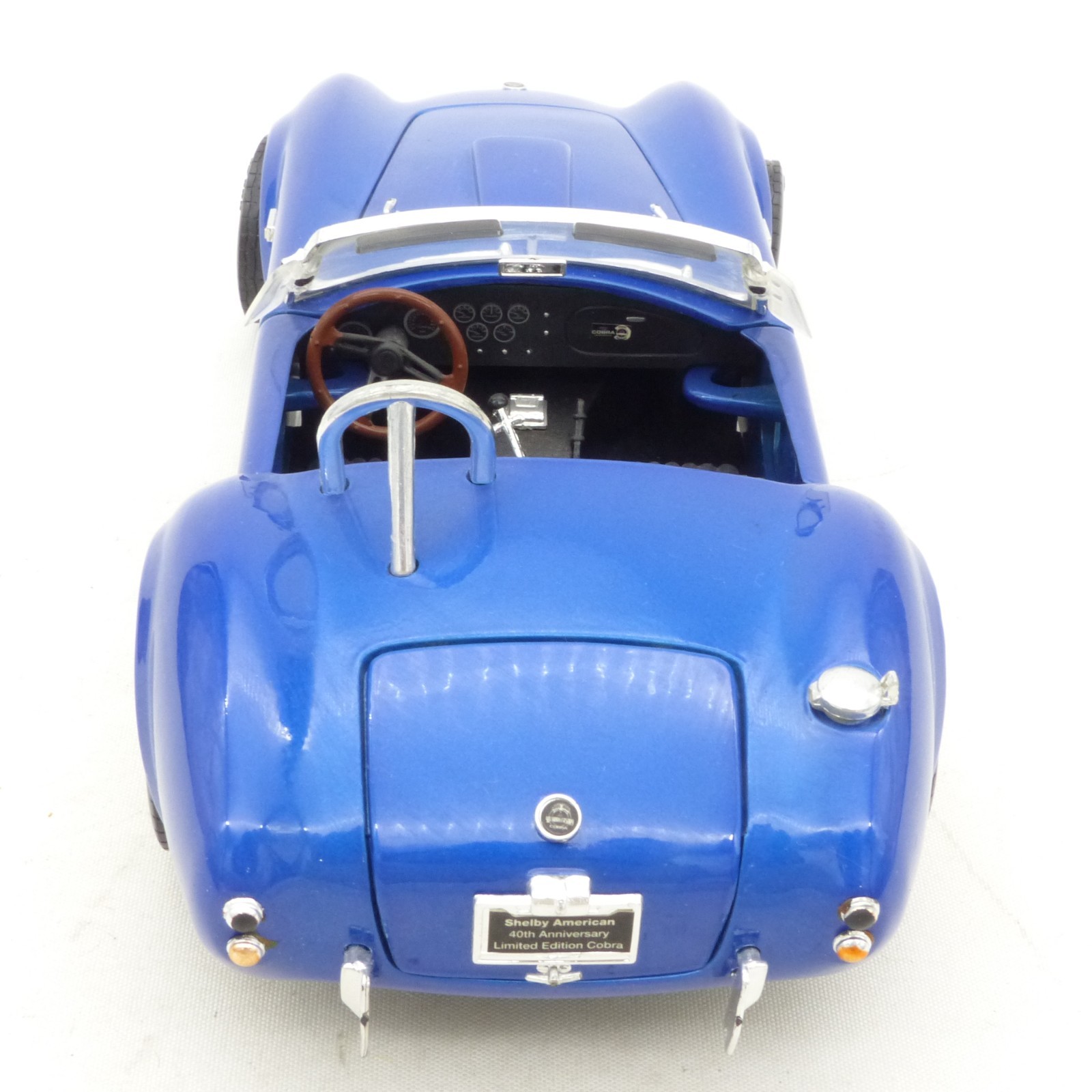 Road Signature 1:18 Shelby Cobra 427 S/C blau siehe Bilder in Tüte o. EX8423 – Bild 5