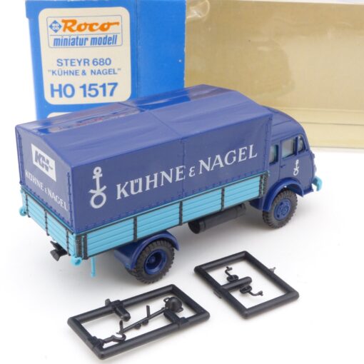 Roco 1:87 1517 Steyr 680 Pritschen-LKW Kühne & Nagel in OVP EX6739 – Bild 3