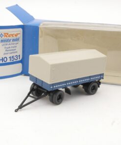 Roco 1:87 1531 LKW Anhänger Pritsche / Plane in OVP RR1149