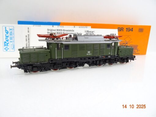 Roco H0 04168 A E-Lok BR 194 035-2 der DB 3-Leiter-Gleichstrom in OVP JL3615
