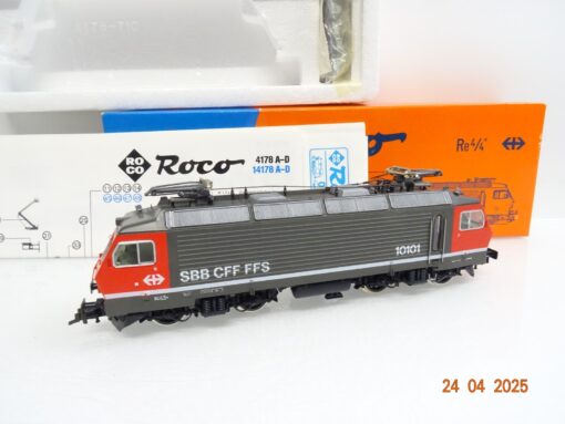 Roco H0 04178A Schweiz E-Lok Re 4/4 10101 der SBB in OVP JL217