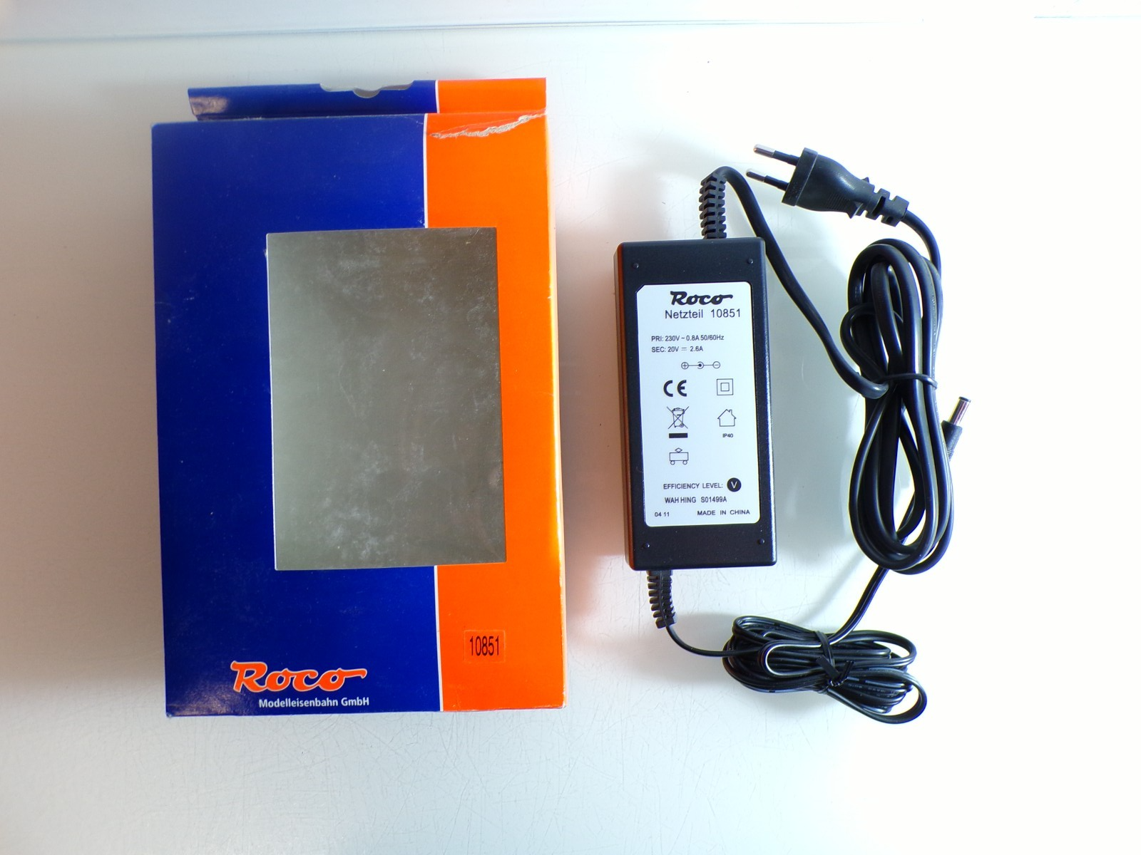 Roco H0 10851 Schaltnetzteil 54 Watt siehe Foto in OVP PK2235 – Bild 3