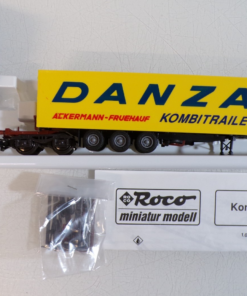 Roco H0 1913 Kombi Rail Auflieger DANZAS der DB in OVP BH1905